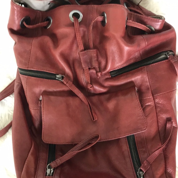 Day & Mood Leather Hannah Backpack - Cognac - Picture 6 of 8